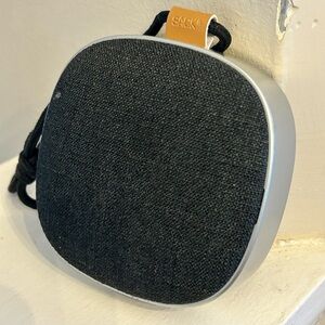 SACKit Black and Silver Portable Speaker